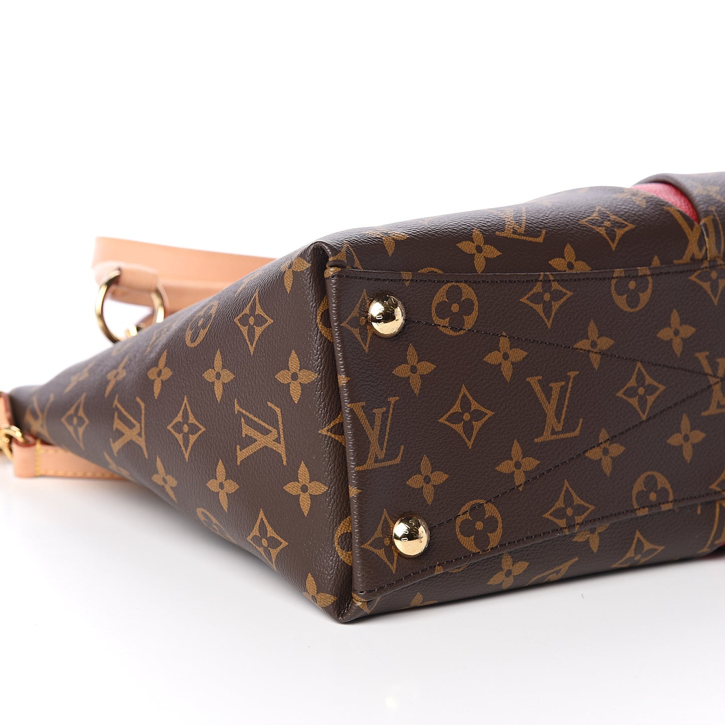 Monogram V Tote MM Cherry
