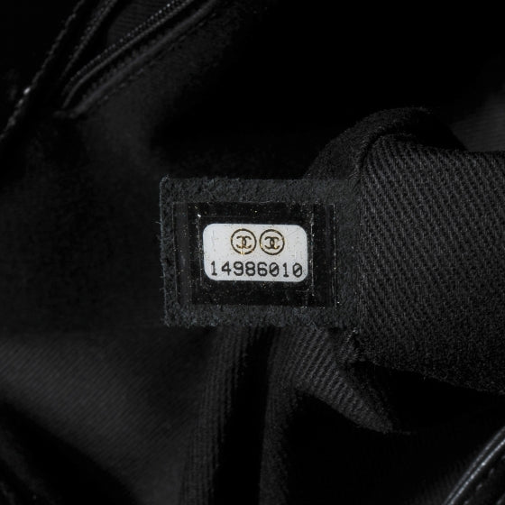 Patent Quilted Reissue 2.55 Tote Black