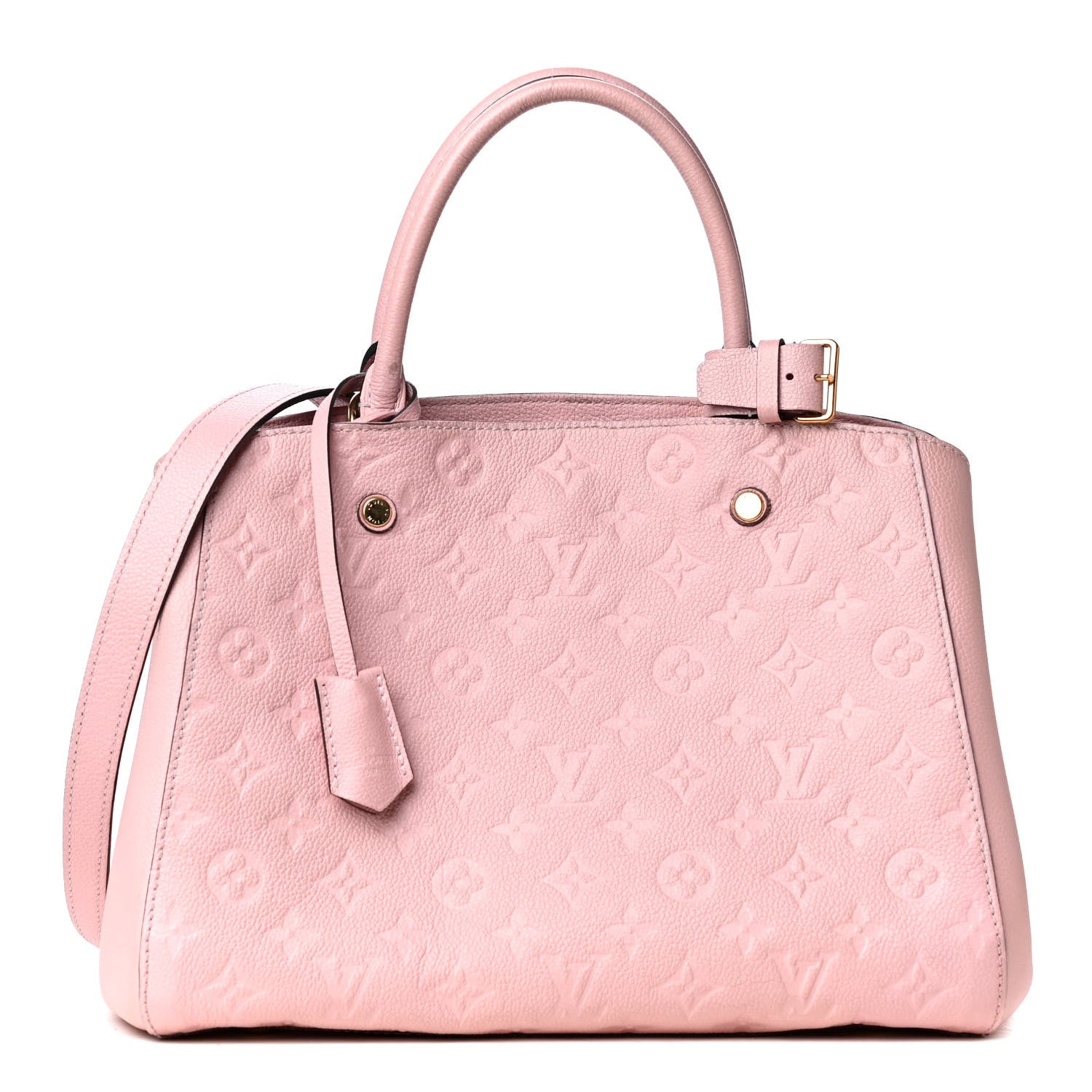 Louis Vuitton Empreinte Montaigne MM Rose Ballerine 1 of 7