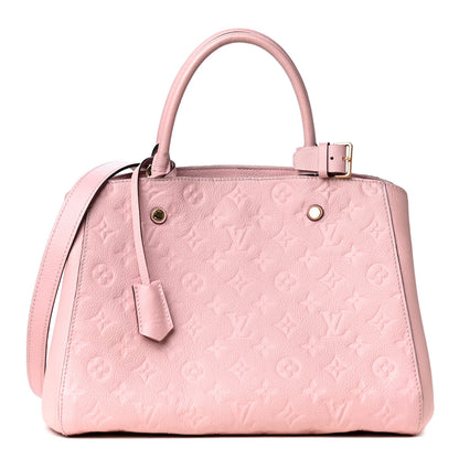 Louis Vuitton Empreinte Montaigne MM Rose Ballerine 1 of 7