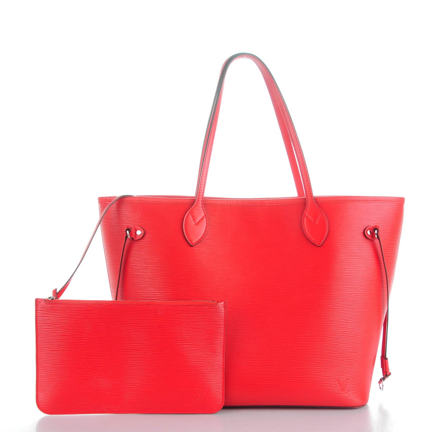 Louis Vuitton Epi Neverfull MM Coquelicot 3 of 8
