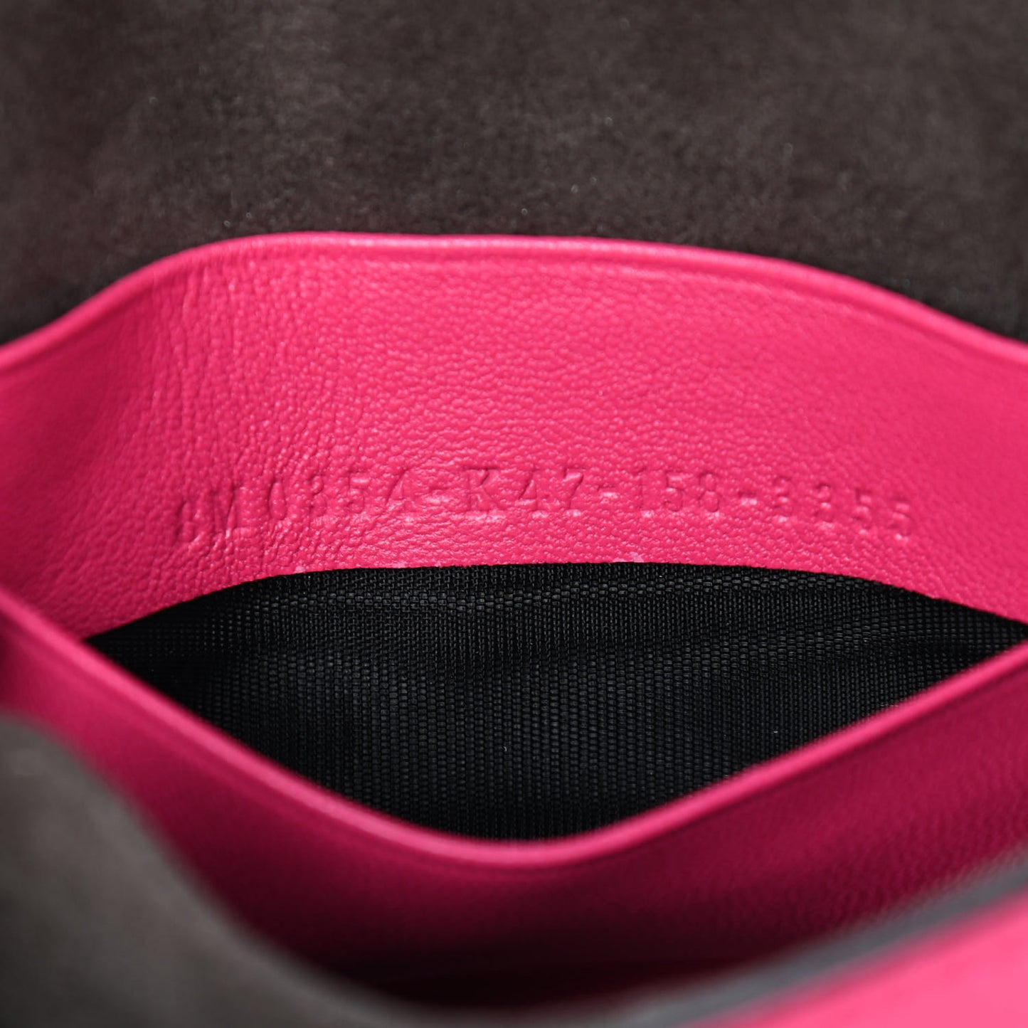 Shiny Nappa Micro Baguette Fuchsia