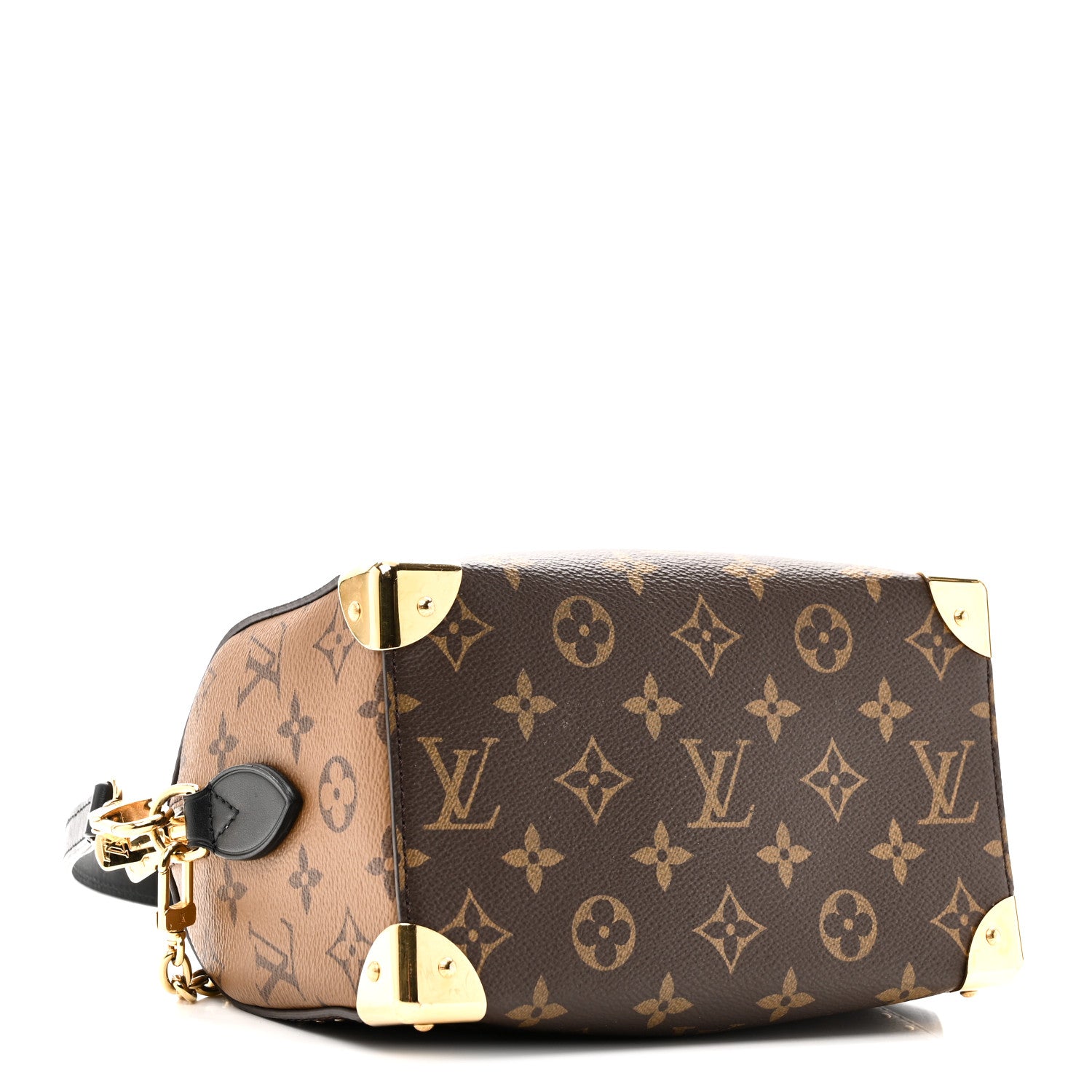 Louis Vuitton Reverse Monogram Speedy Trunk 20 4 of 10