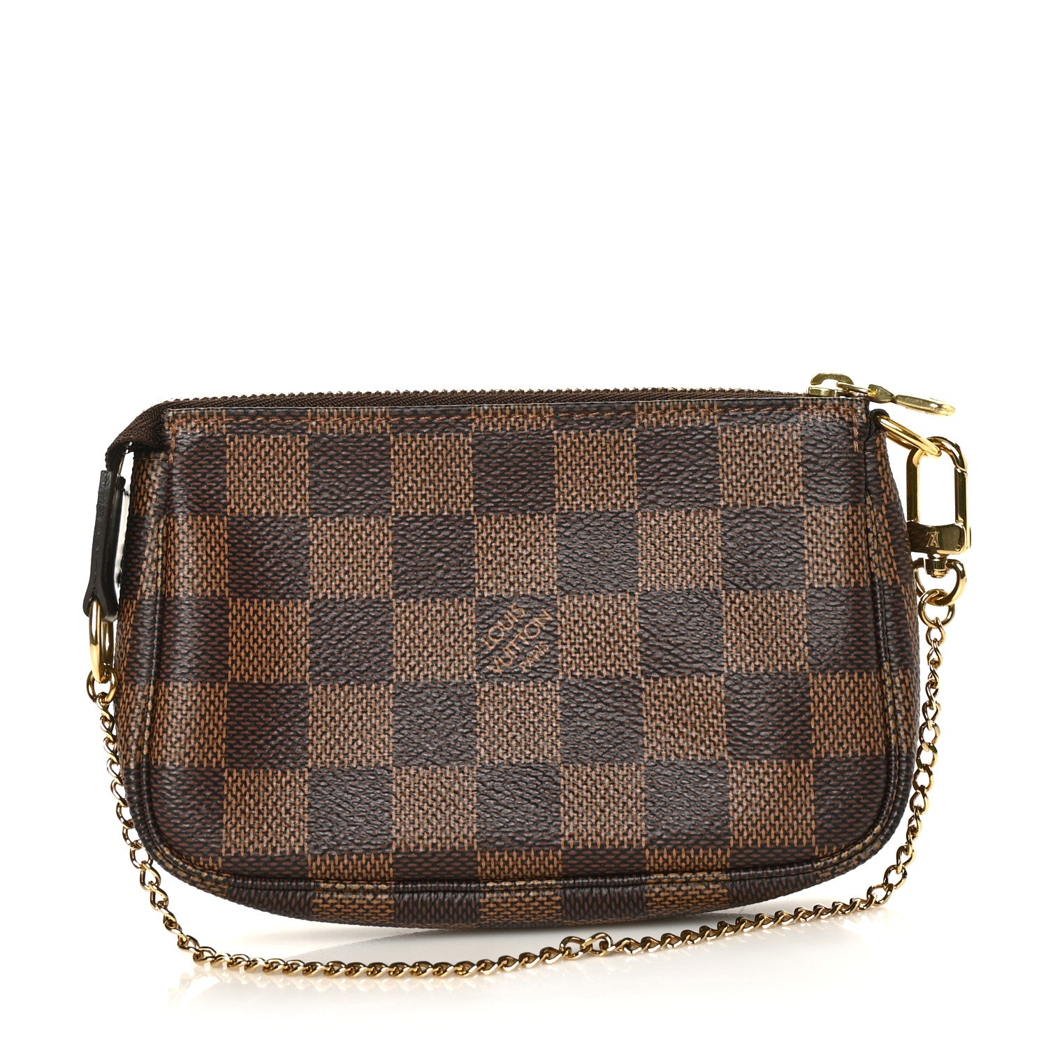 Louis Vuitton Damier Ebene Mini Pochette Accessories 1 of 7