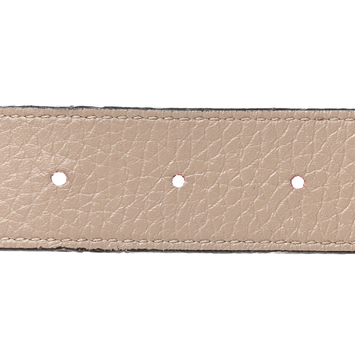Taurillon Calfskin 30mm LV Initiales Belt 80 32 Galet Corail