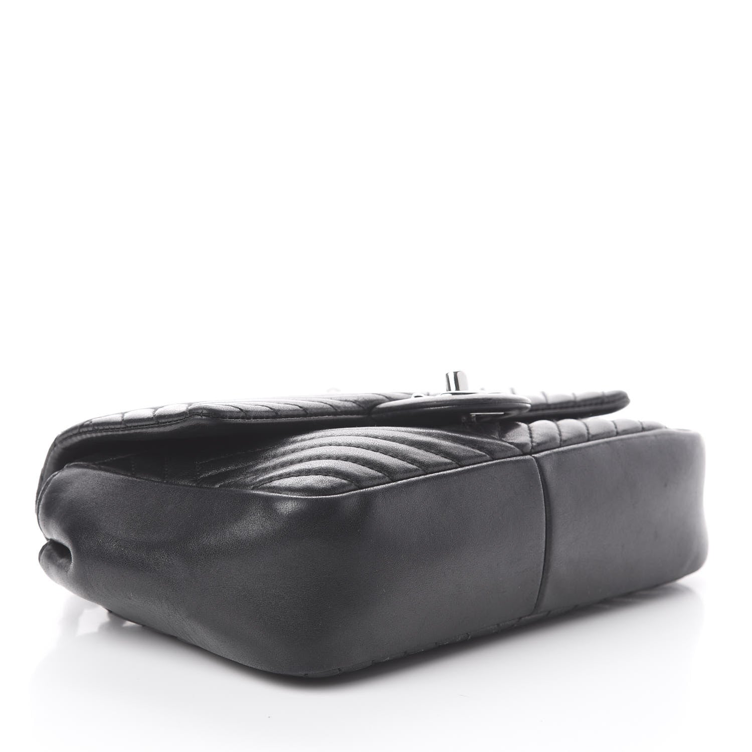 Chanel Lambskin Small CC Crossing Flap Black 3 of 12