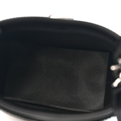 Givenchy Box Calfskin Shark Lock Bucket Bag Black 5 of 10