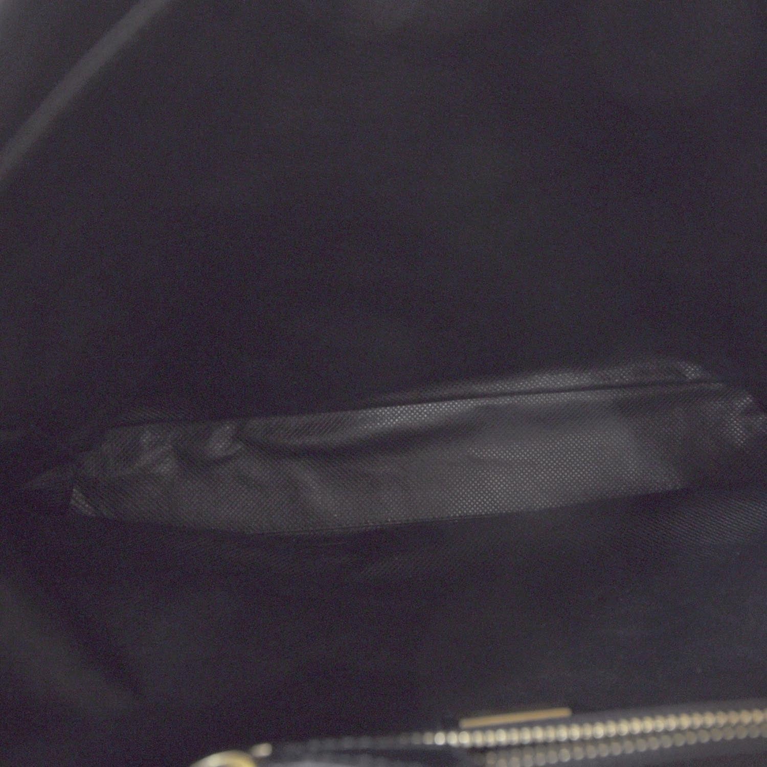 Fendi Goatskin Large Peekaboo Iconic Satchel Black 6 of 13