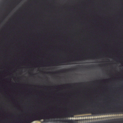 Fendi Goatskin Large Peekaboo Iconic Satchel Black 6 of 13