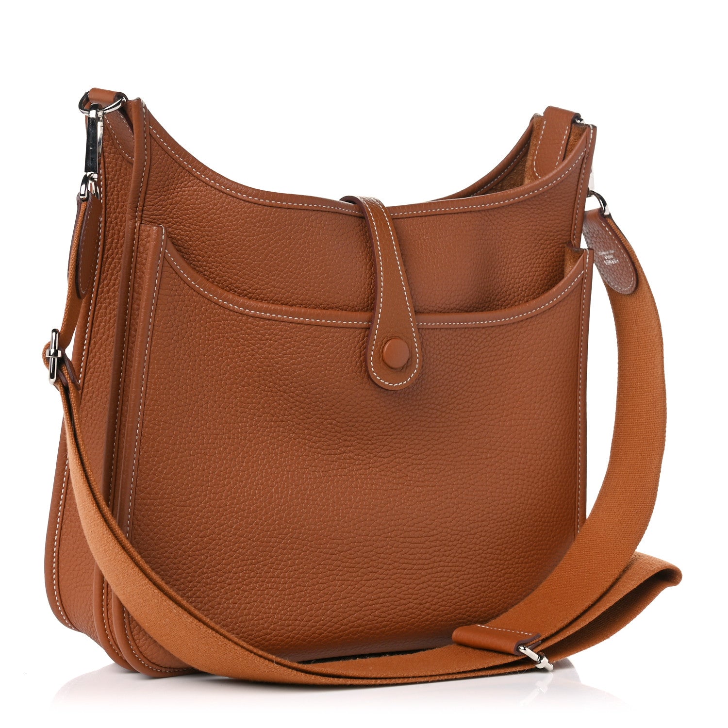 Hermes Taurillon Clemence Evelyne III PM Gold 3 of 14