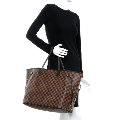 Louis Vuitton Damier Ebene Neo Neverfull GM 2 of 9