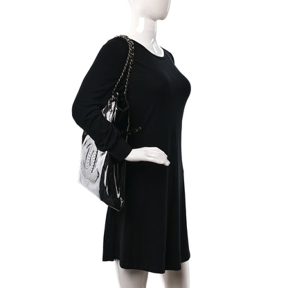 Chanel Patent Crystal Strass Bonbons Tote Black 2 of 9