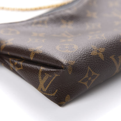 Louis Vuitton Monogram Pallas Clutch Black 6 of 12