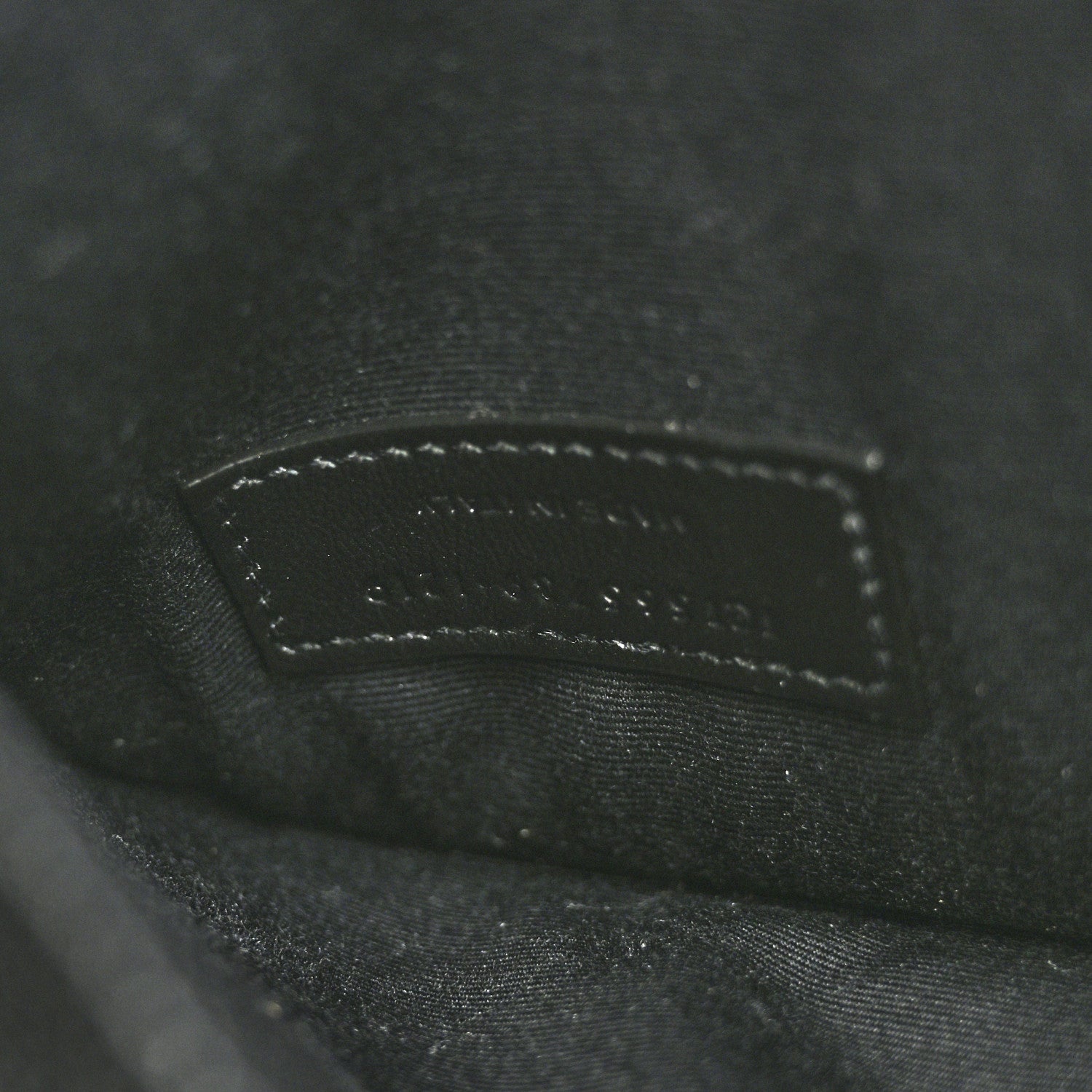 Saint Laurent Grain De Poudre Uptown Pouch Black 7 of 8