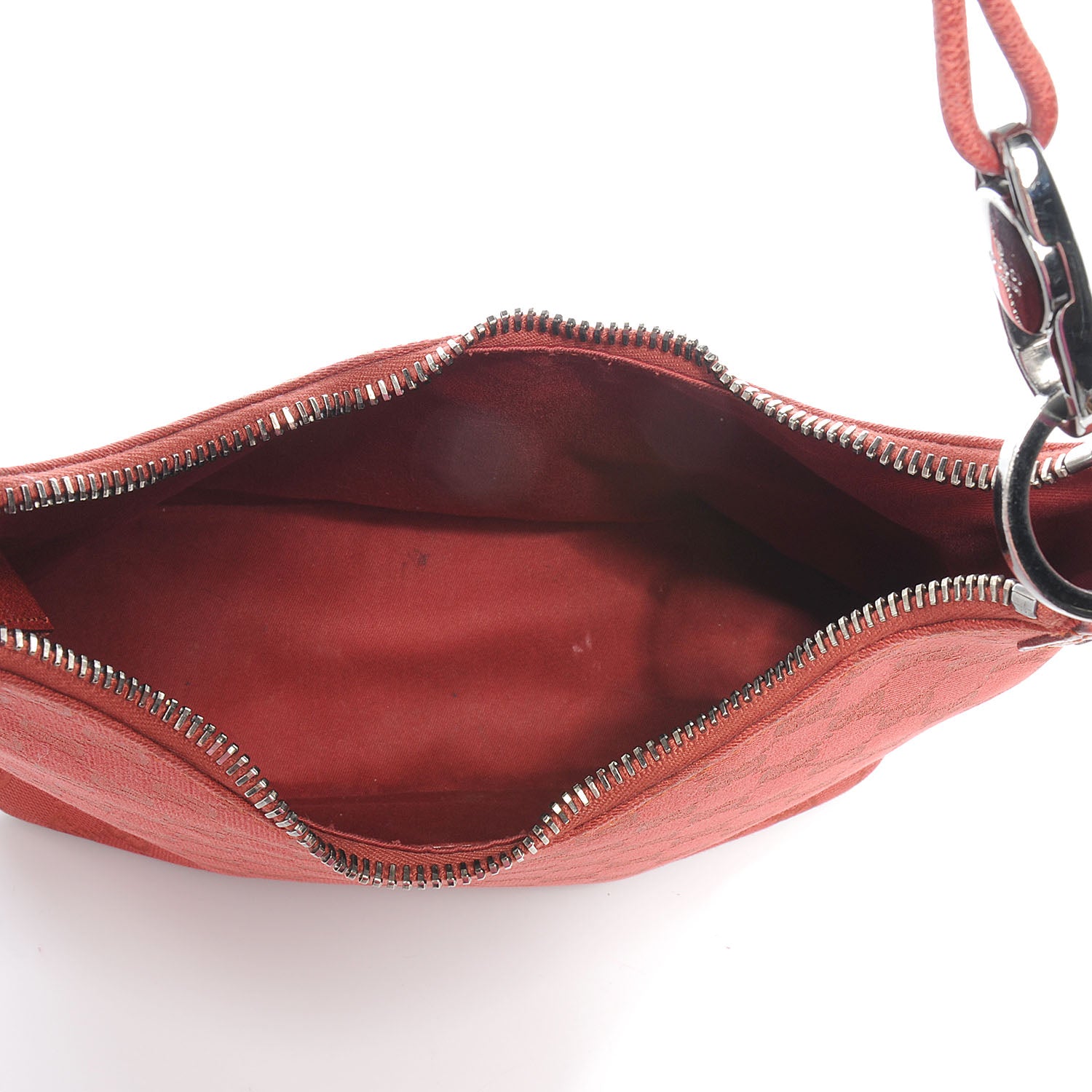 Gucci Monogram GG Signature Shoulder Bag Red 5 of 7