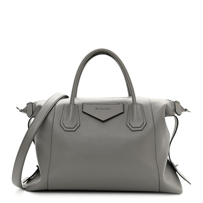Givenchy Soft Calfskin Medium Soft Antigona Pearl Grey 2 of 9