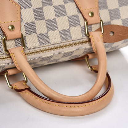 Louis Vuitton Damier Azur Speedy 30 10 of 10