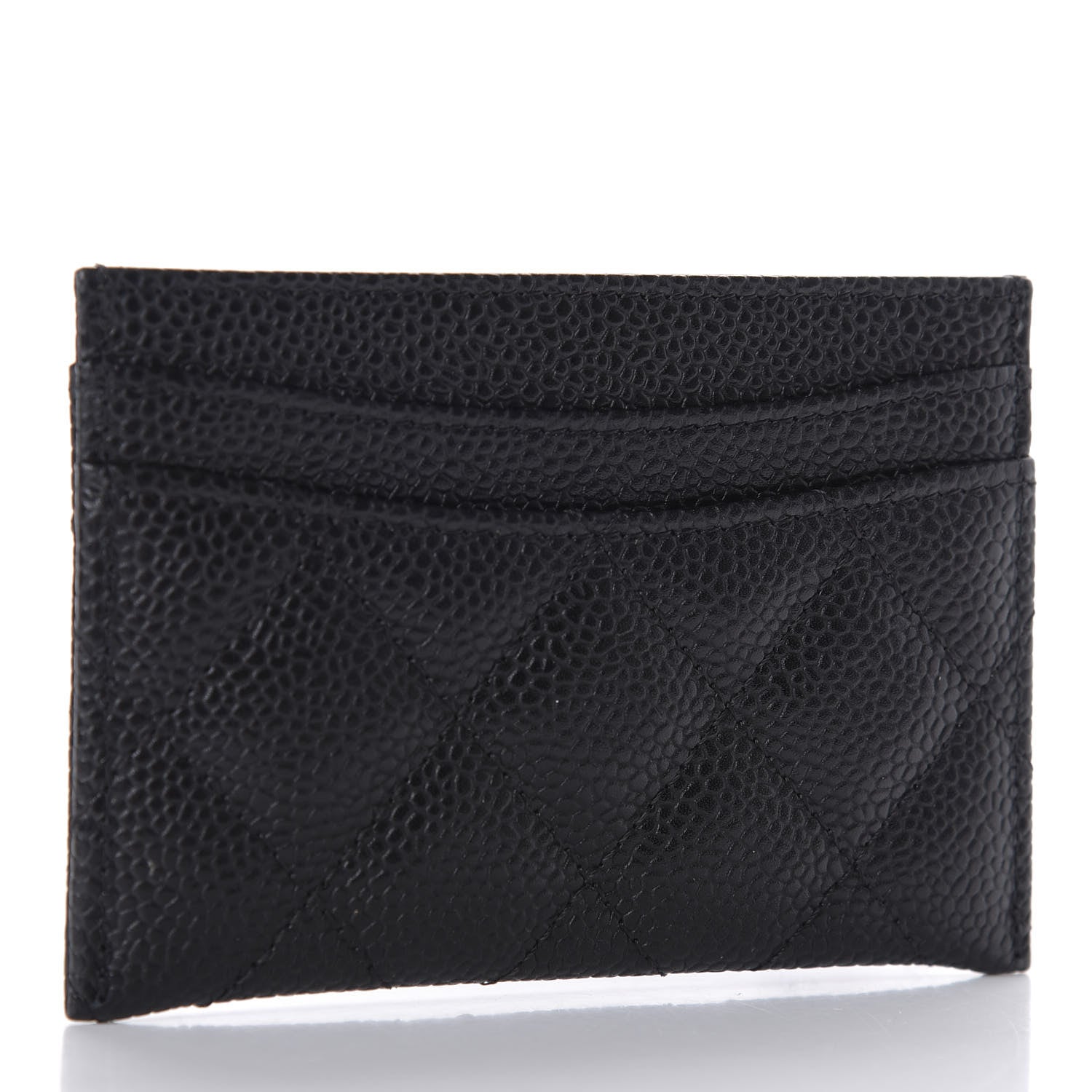 Chanel Caviar Quilted Card Holder Black 3 of 9