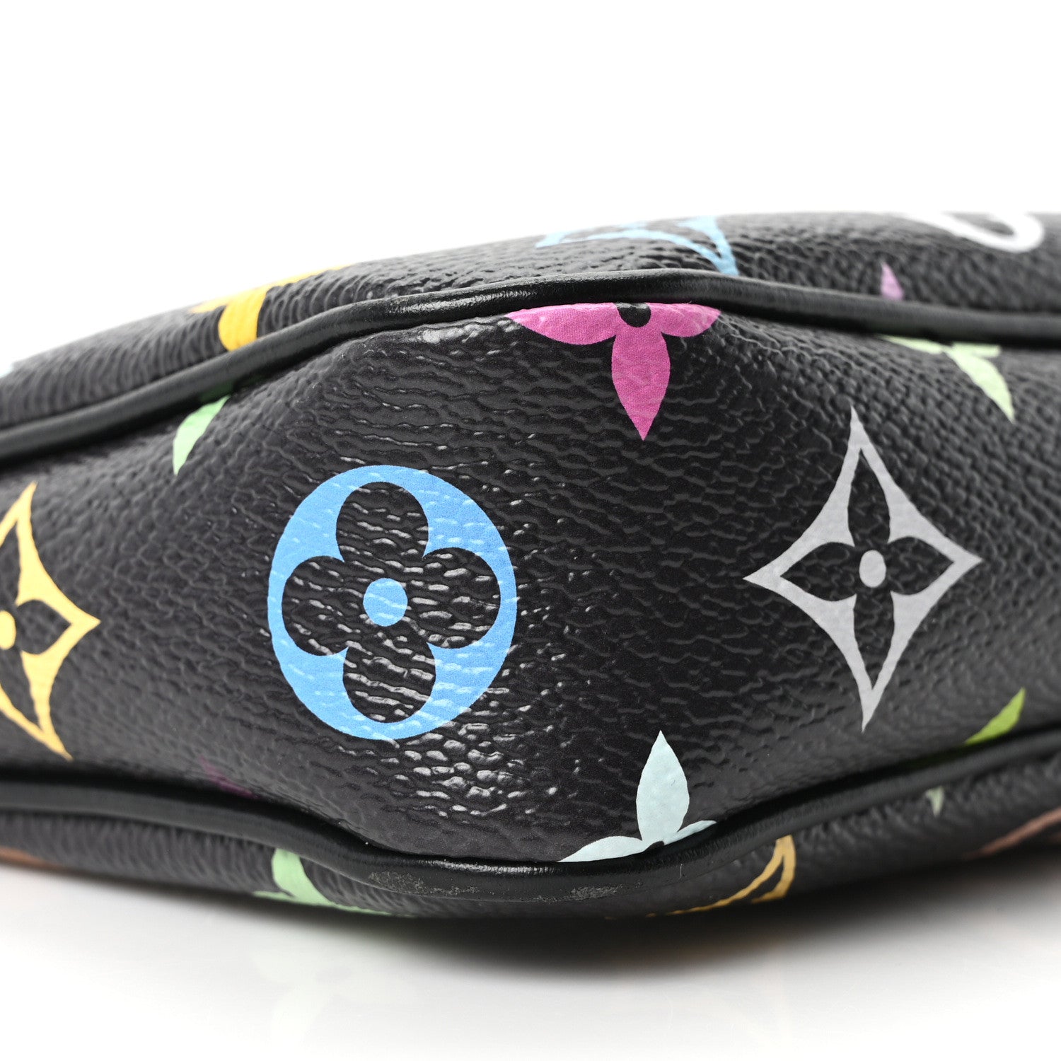 Louis Vuitton LV X TM Monogram Multicolor Pochette Accessories Black 8 of 9