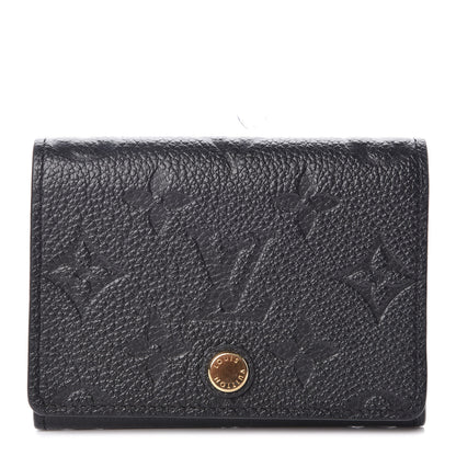 Louis Vuitton Empreinte Business Card Holder Black 1 of 7