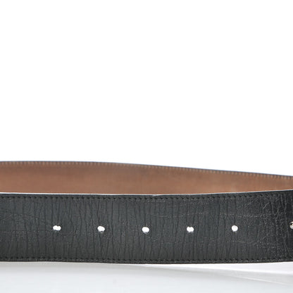 Gucci Calfskin Web Interlocking G Belt 105 42 Black 8 of 8