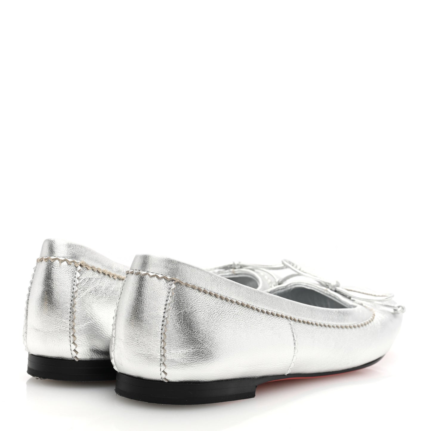 Nappa Mamadrague Flats 36 Silver
