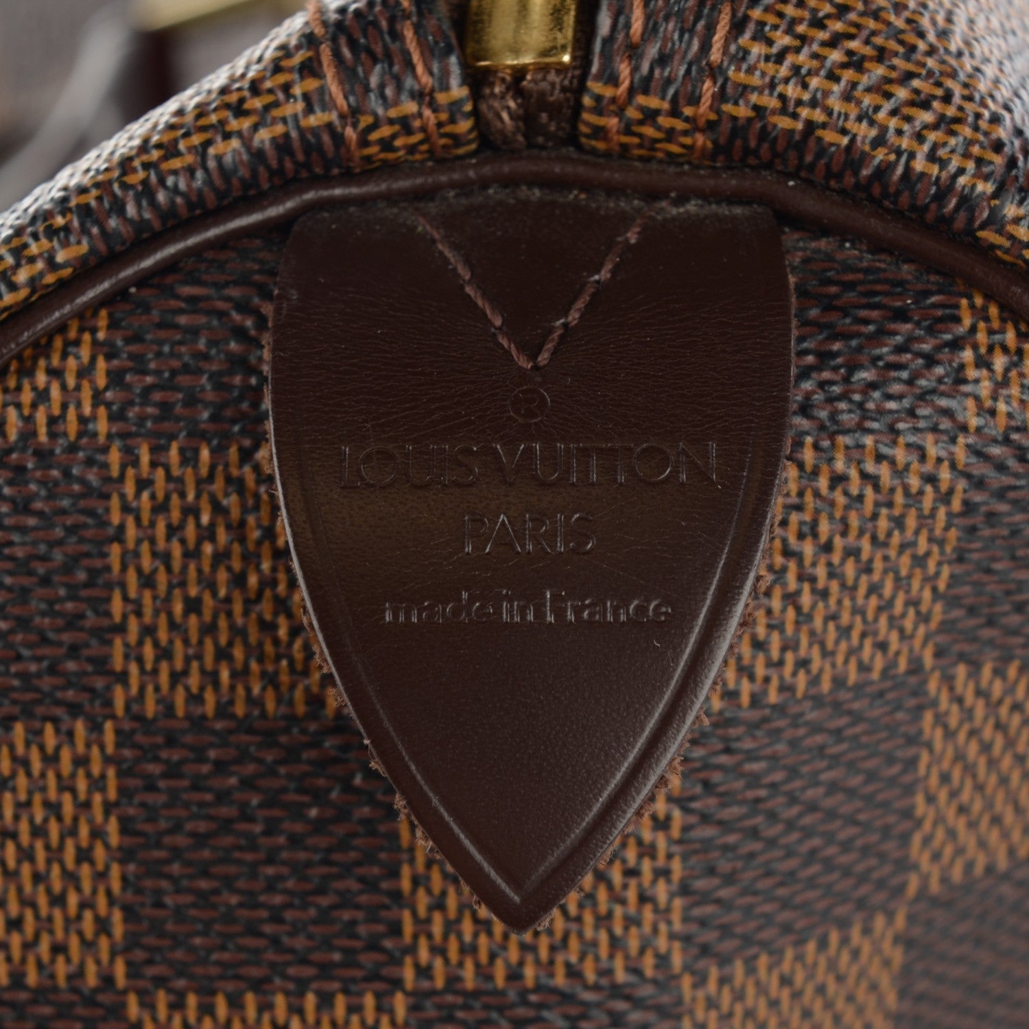 Louis Vuitton Damier Ebene Speedy 35 6 of 7