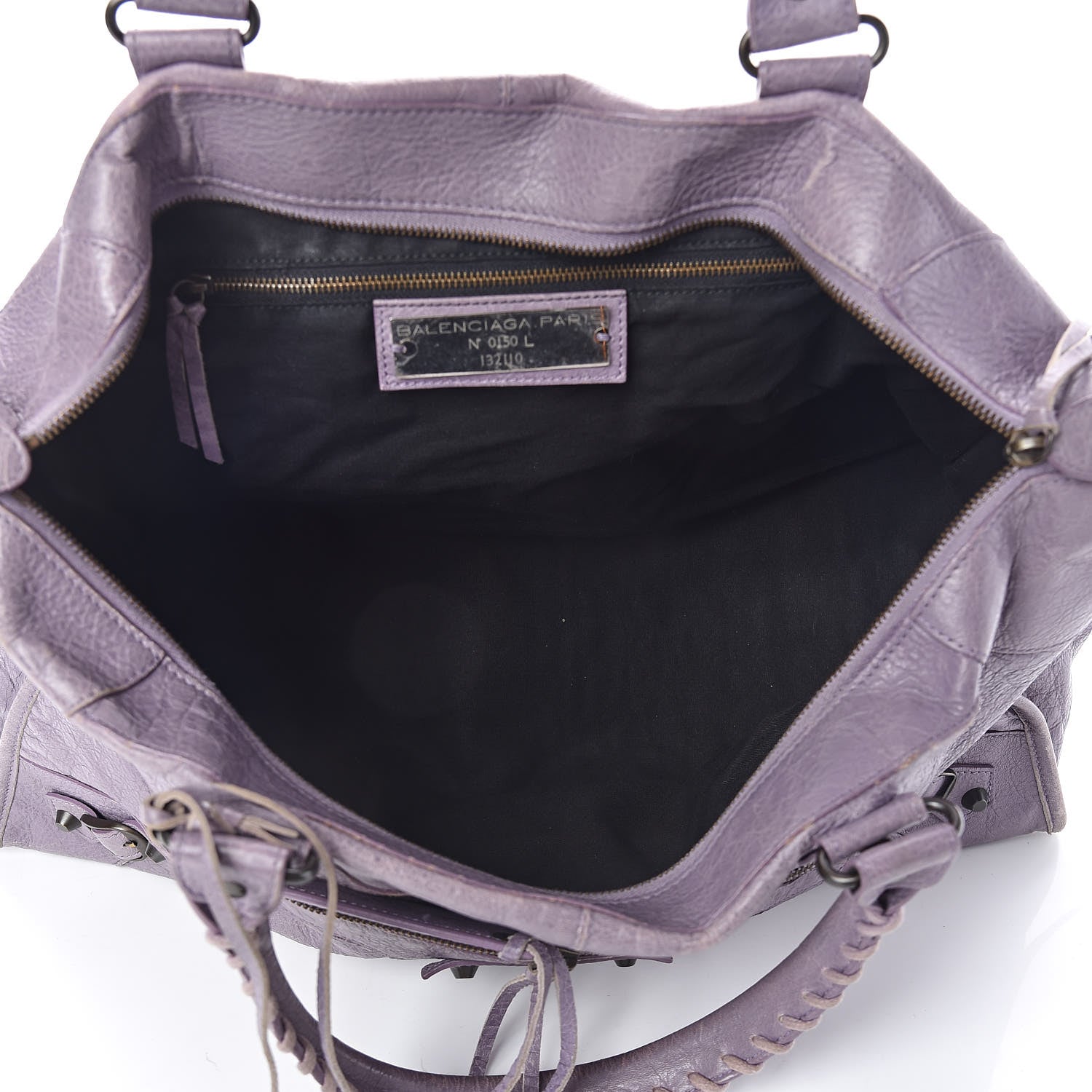 Balenciaga Agneau Classic Hardware Work Glycine 7 of 17