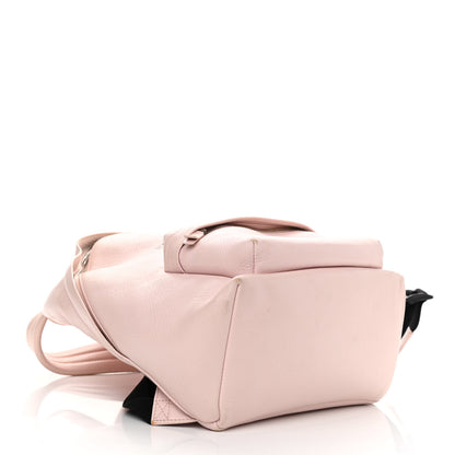 Balenciaga Smooth Calfskin Logo Small Everyday Backpack Light Rose Black 4 of 15
