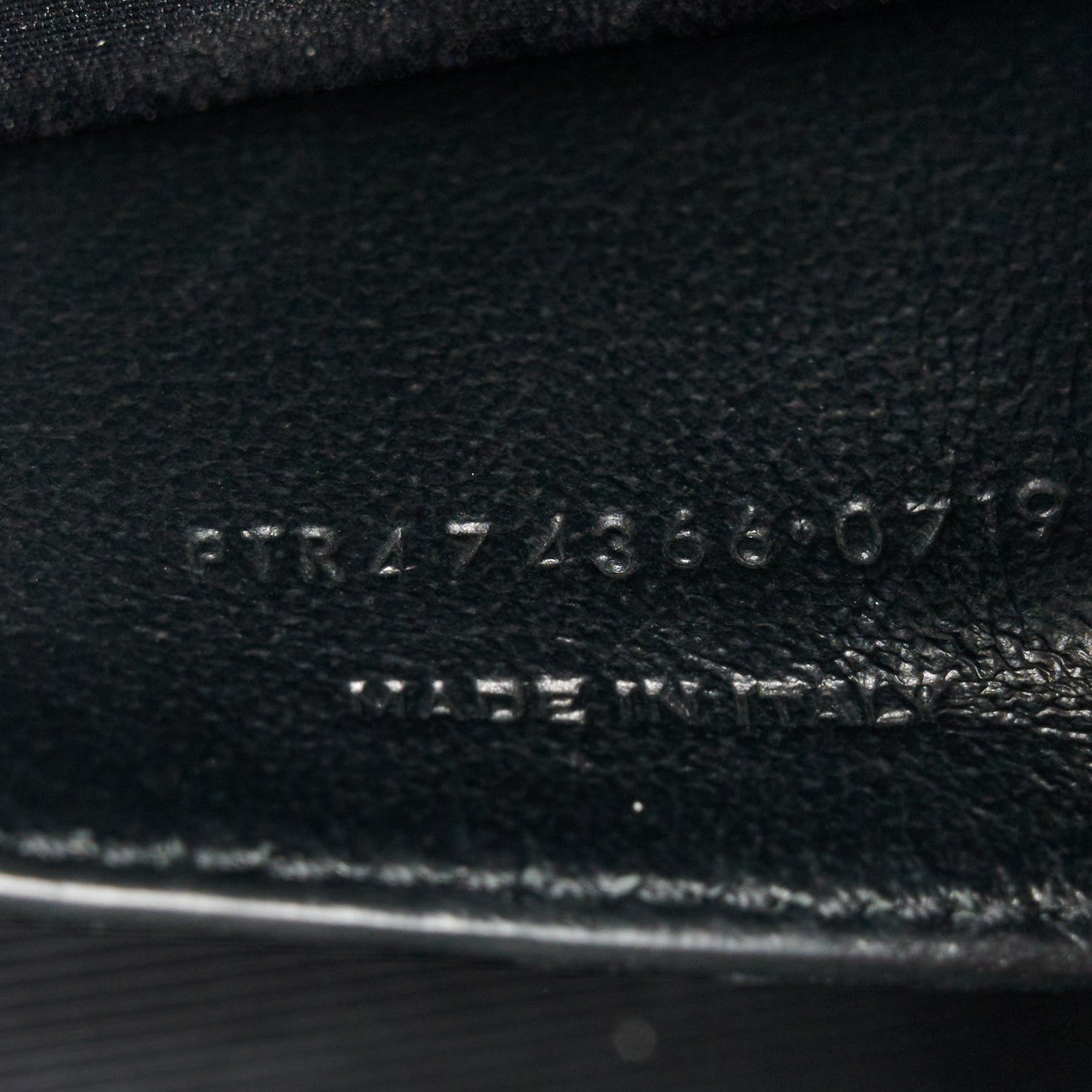 Saint Laurent Calfskin Lizard Embossed Small Classic Monogram Kate Tassel Satchel Black 8 of 11