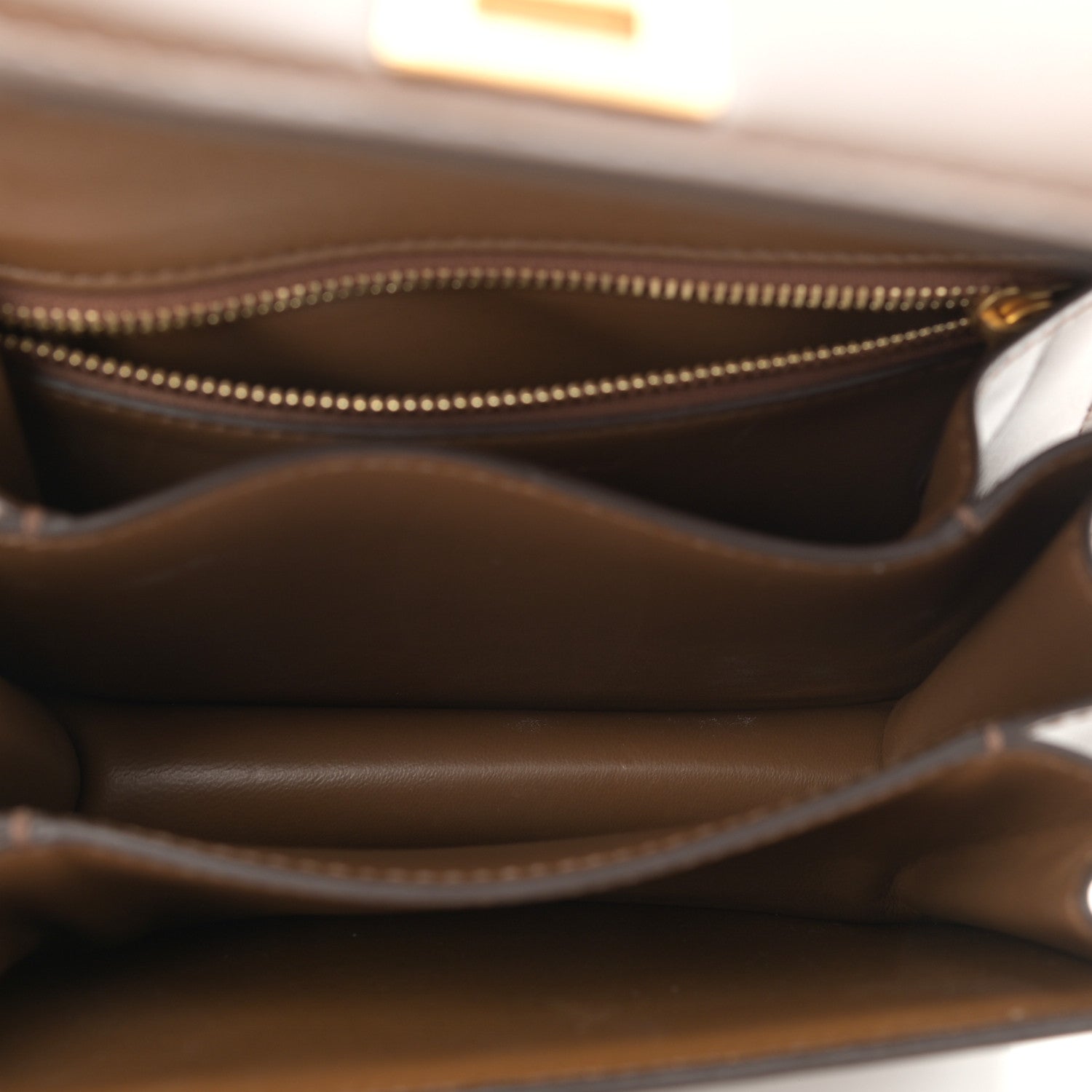 Celine Box Calfskin Small Classic Box Flap Bag Camel 5 of 12