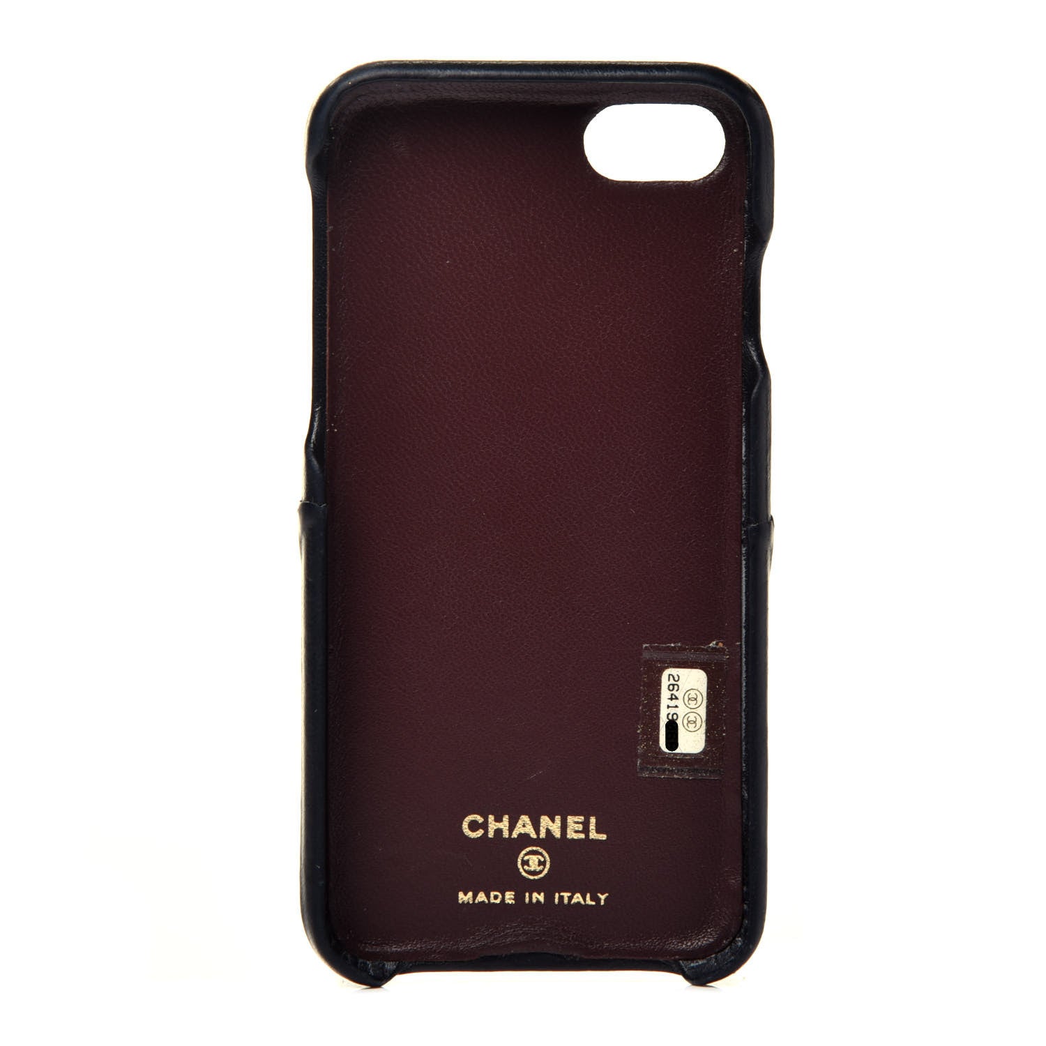 Chanel Lambskin Quilted iPhone 7/8 Coco Tech Case Black 2 of 7