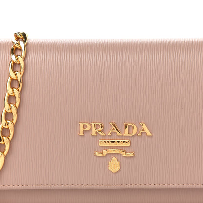 Prada Vitello Move Chain Wallet Cammeo 9 of 9