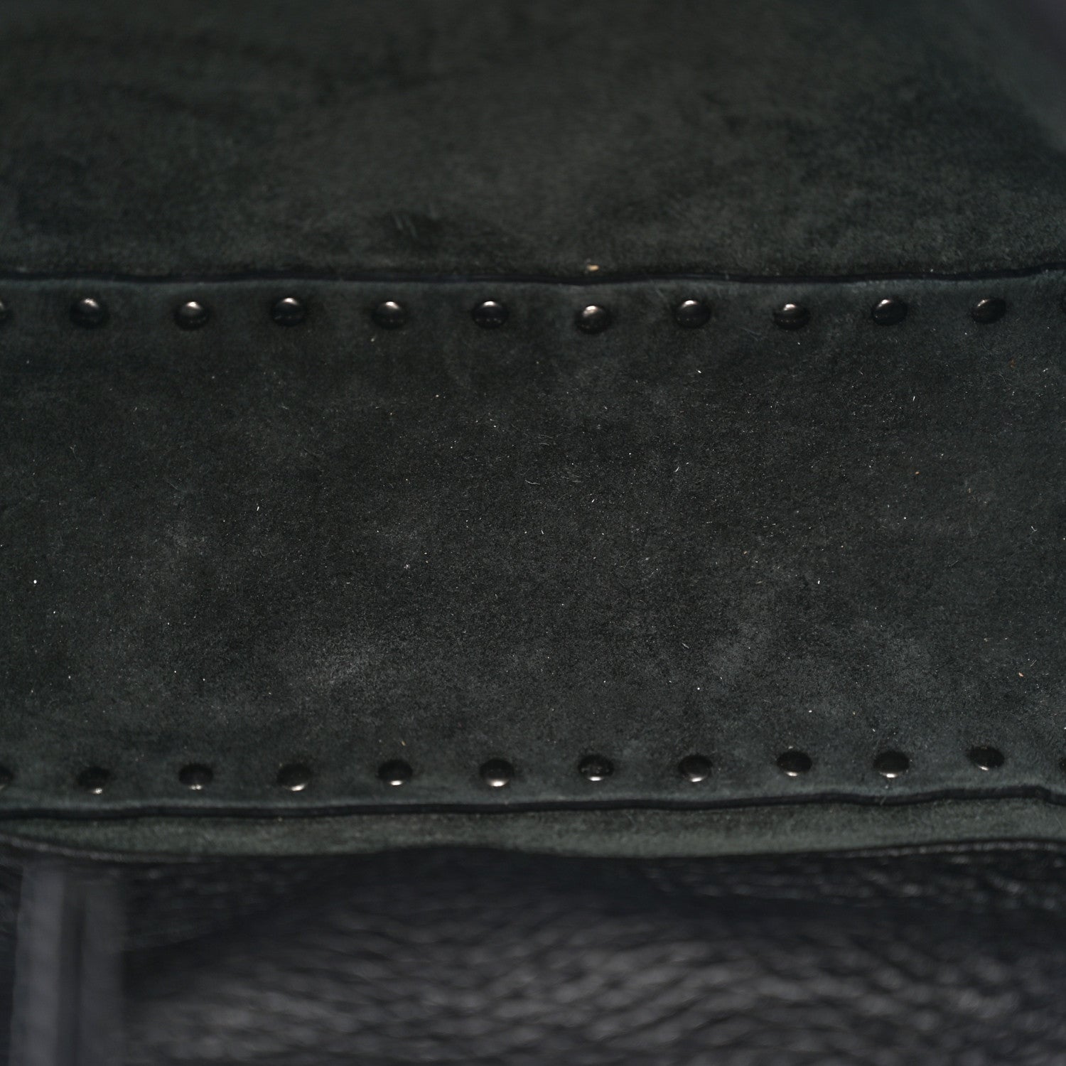 Valentino Garavani Pebbled Calfskin Onyx Small Rockstud Rolling Flip-Lock Messenger Bag Black 5 of 12