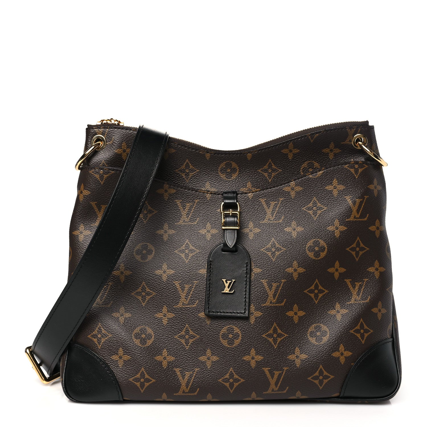 Louis Vuitton Monogram Odeon MM Black 1 of 10