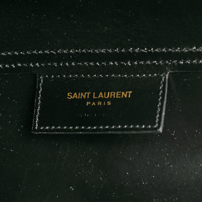 Saint Laurent Calfskin Classic Monogram Double Face Tote Black 7 of 11