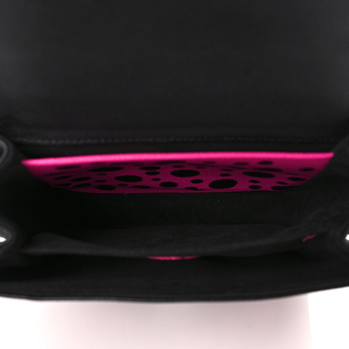 LV x YK Empreinte Monogram Giant Pochette Metis Black Fuchsia