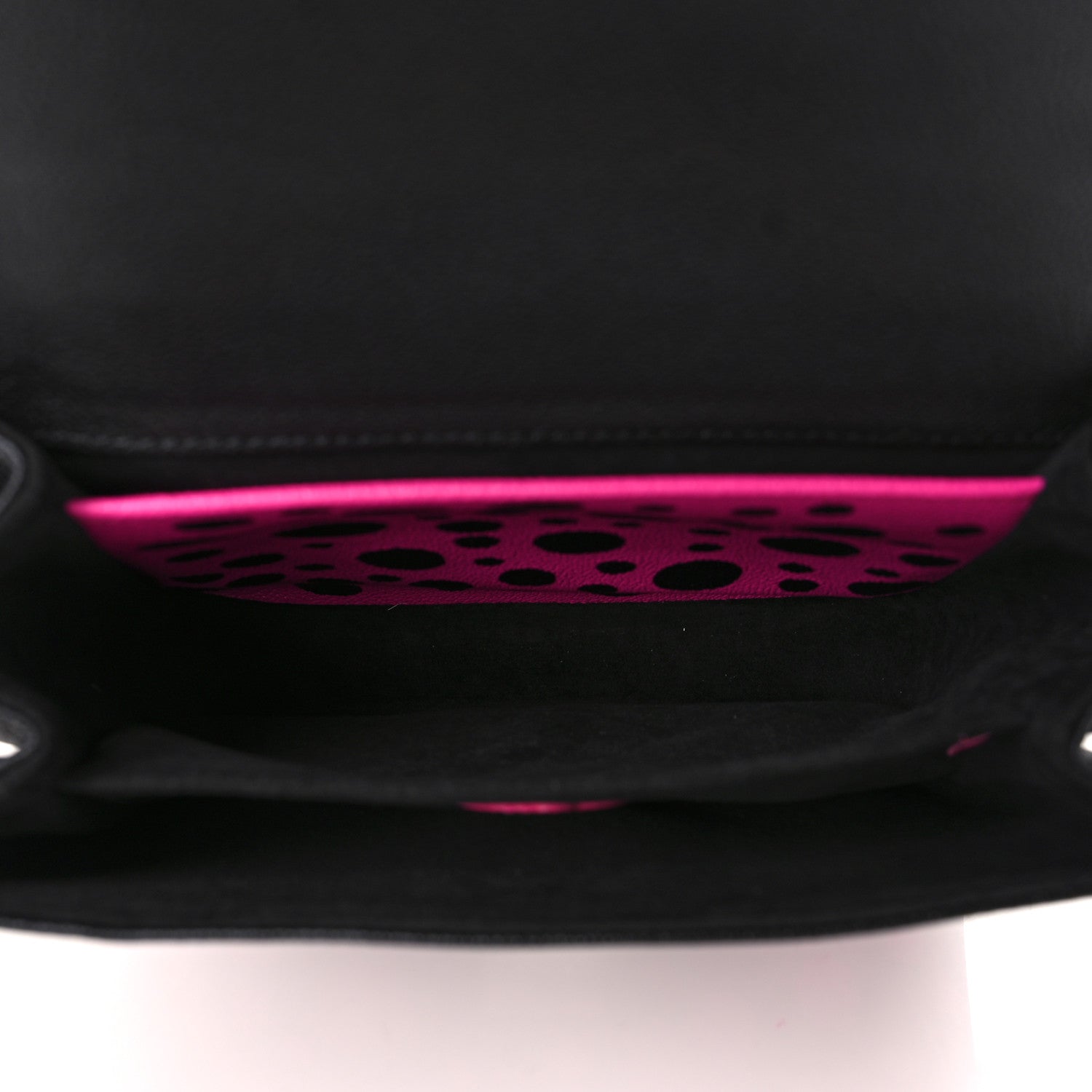 Louis Vuitton LV x YK Empreinte Monogram Giant Pochette Metis Black Fuchsia 5 of 9