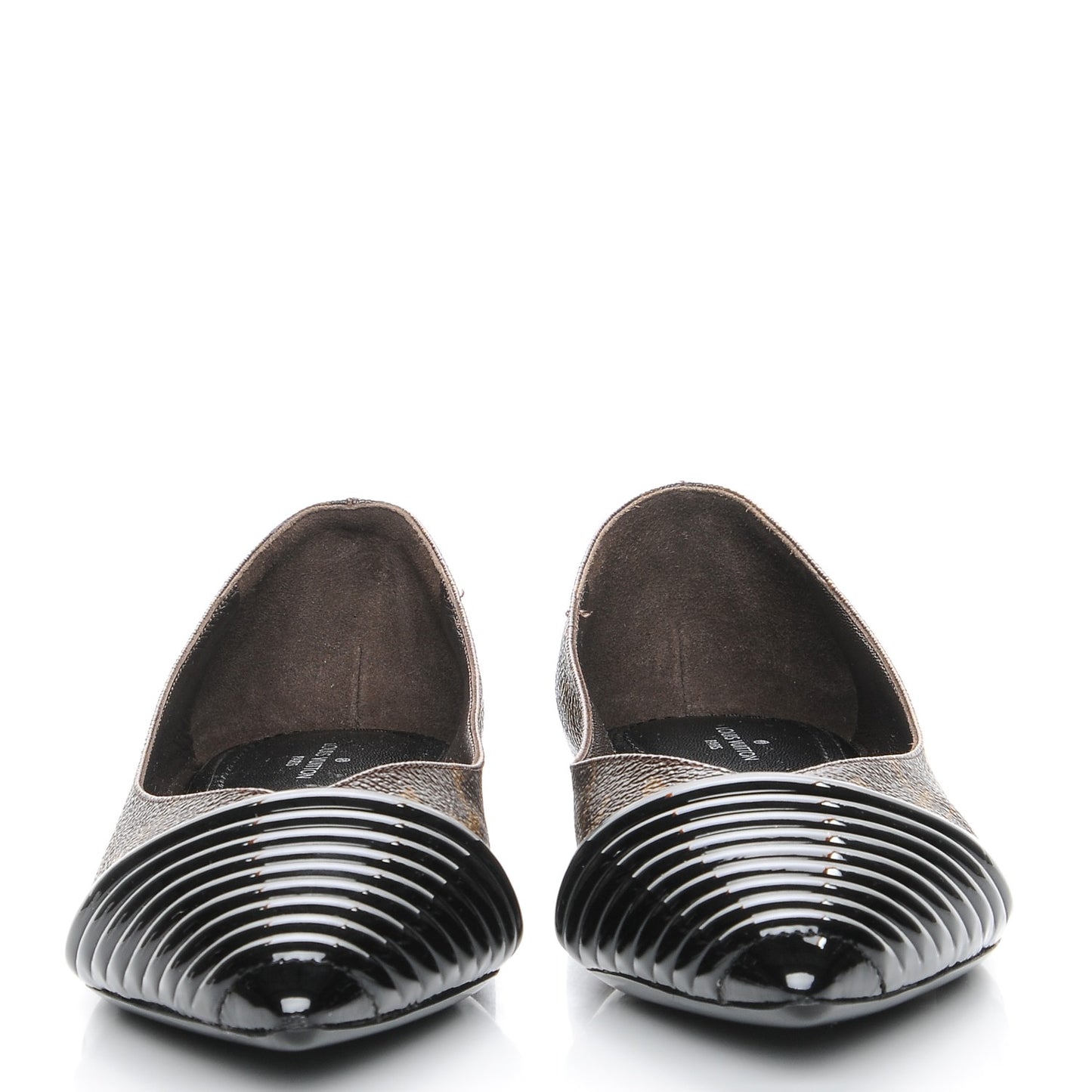 Monogram Inspired Ballerina Flats 36.5