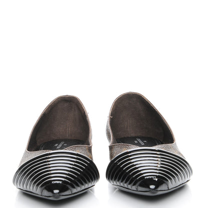 Louis Vuitton Monogram Inspired Ballerina Flats 36.5 2 of 9