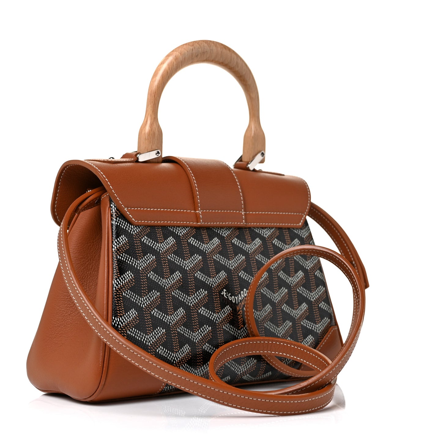 Goyardine Mini Saigon Black Gold