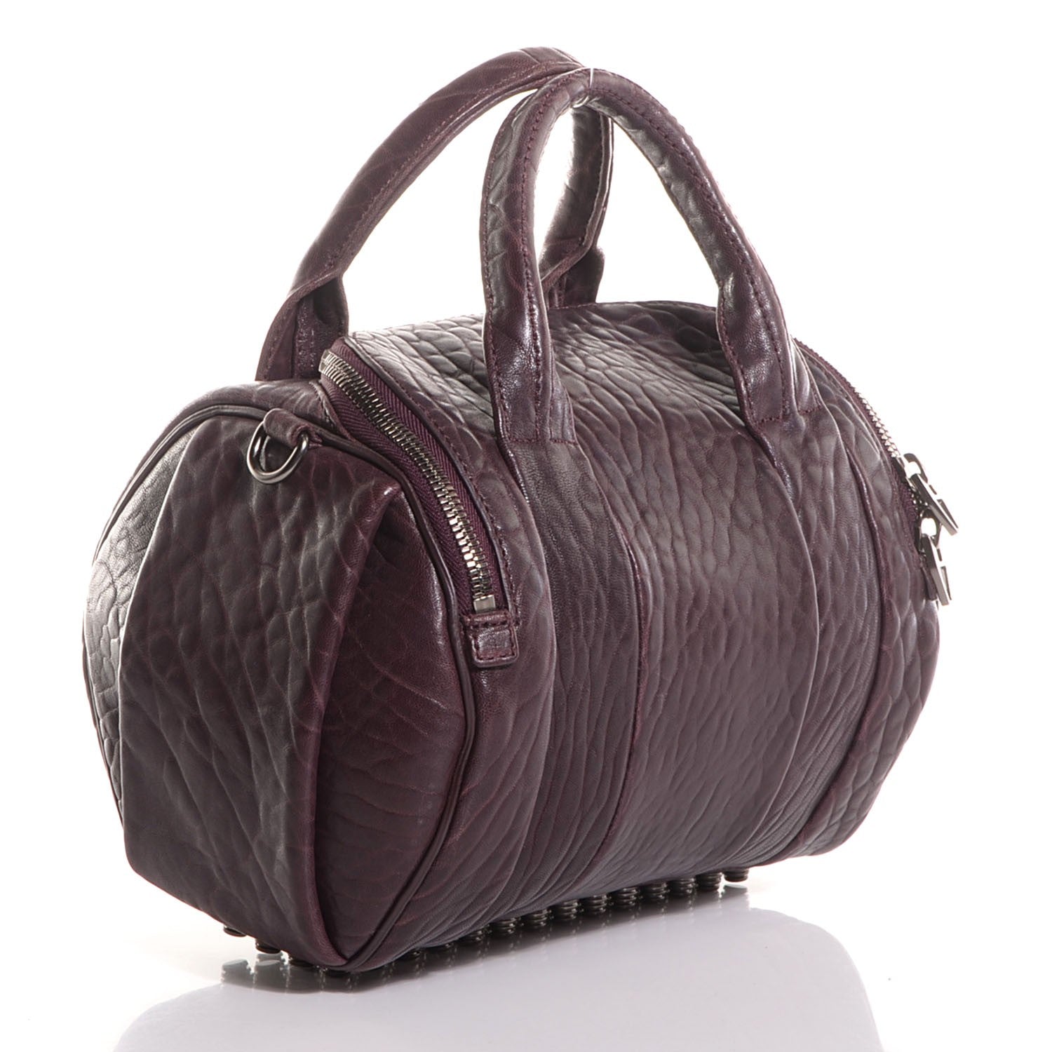 Alexander Wang Pebbled Lambskin Rockie Iodine 3 of 6
