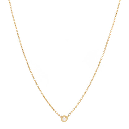 Cartier 18K Yellow Gold Diamond XS D'Amour Pendant Necklace 1 of 6
