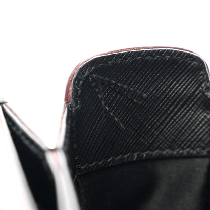 Salvatore Ferragamo Hammered Calfskin Floral Printed Seila Top Handle Crossbody Bag Black Multicolor 7 of 10