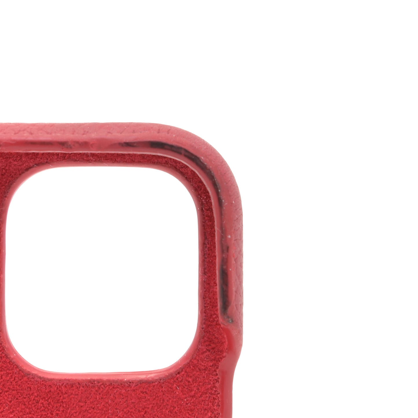 Calfskin Monogram iPhone 11 Pro Bumper Scarlet