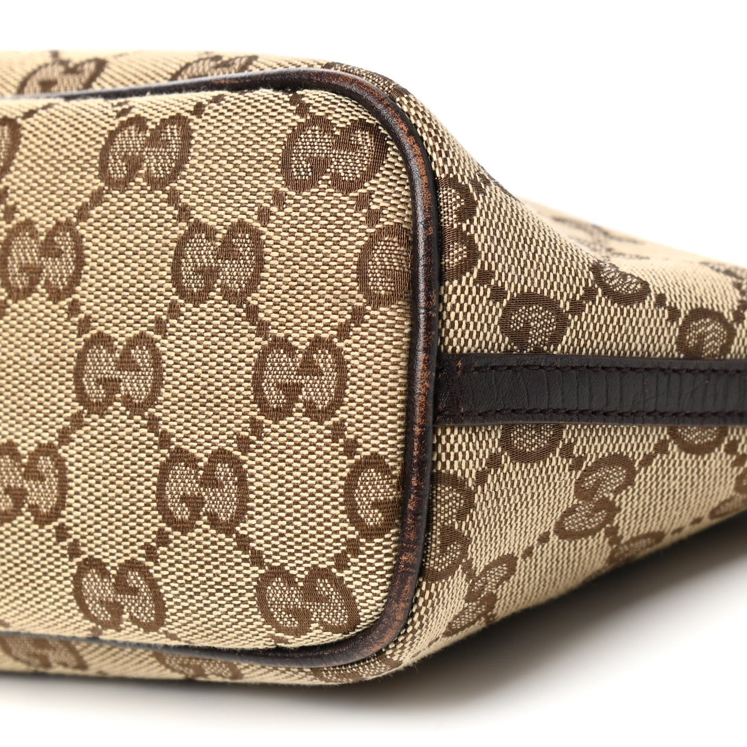 Gucci Monogram Boat Pochette Brown 8 of 8
