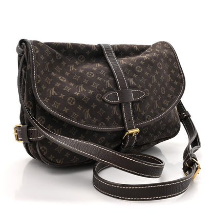 Louis Vuitton Monogram Mini Lin Saumur Ebene 3 of 17