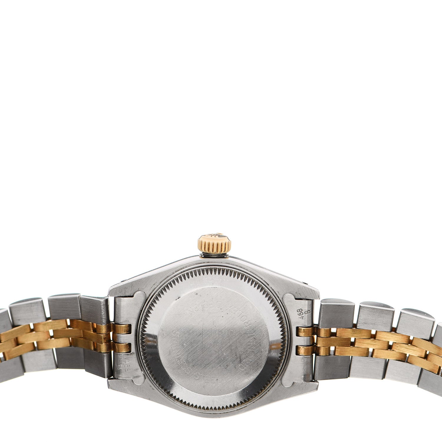 Rolex Stainless Steel 18K Yellow Gold 26mm Oyster Perpetual Datejust Watch Champagne 69173 4 of 4