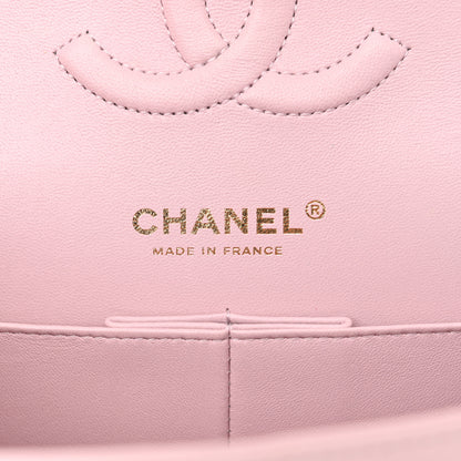 Chanel Caviar Quilted Medium Double Flap Light Pink 6 of 11
