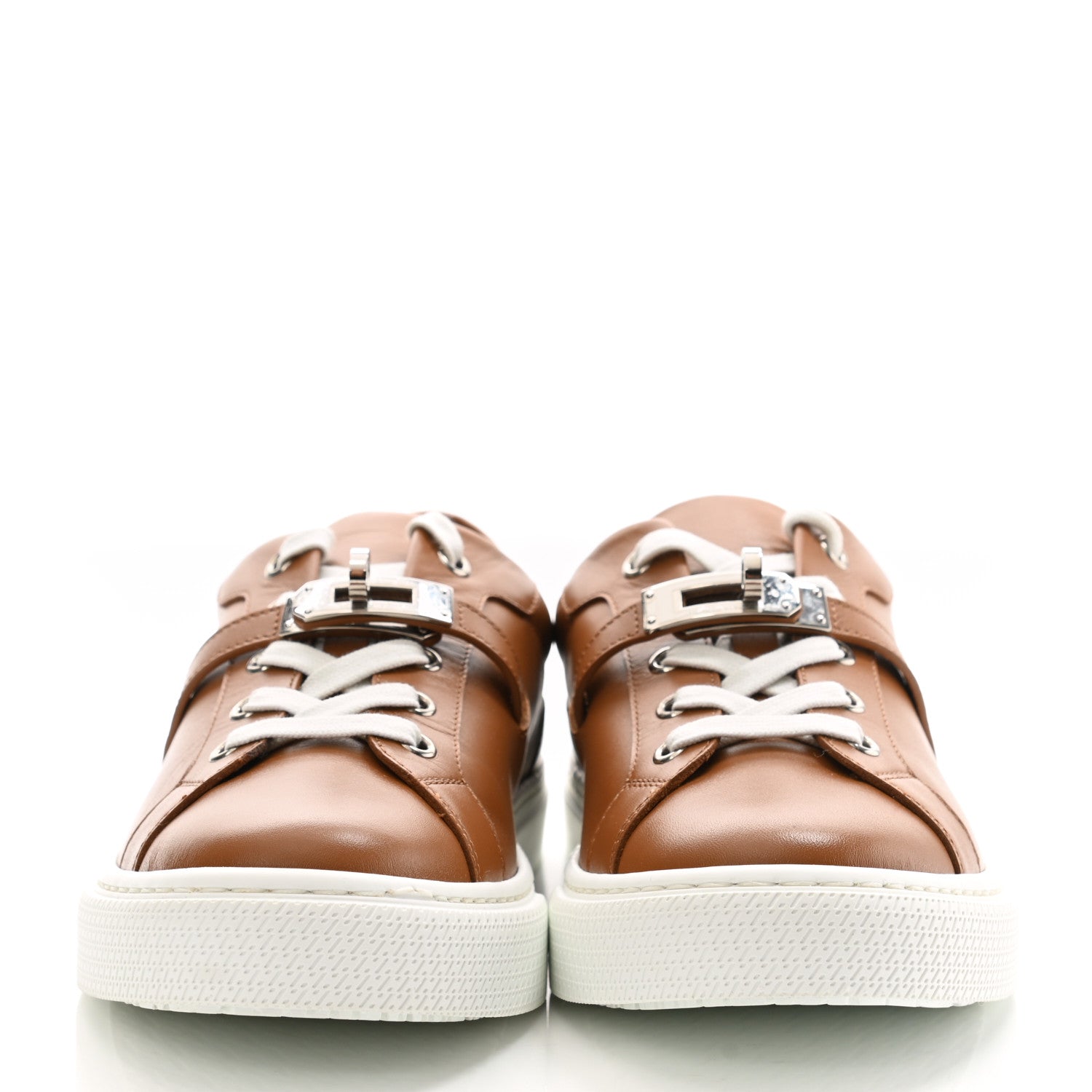 Hermes Calfskin Day Sneakers 38 Naturel 2 of 8
